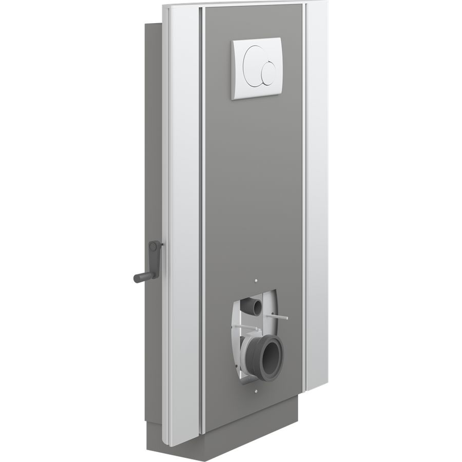 Toiletsteun vloer br. zijprof. handm+zweng. SELECT TL2 antraciet