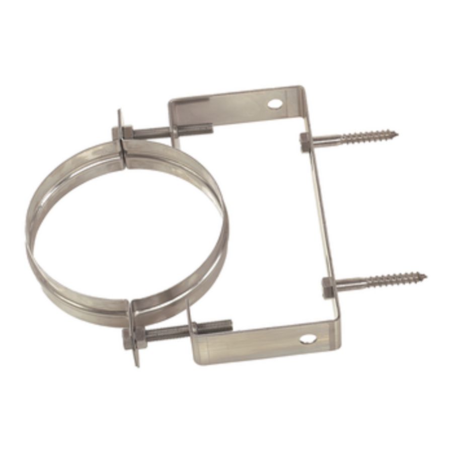Rolux buitenwandsysteem muurbeugel conc 110/160 pp/inox