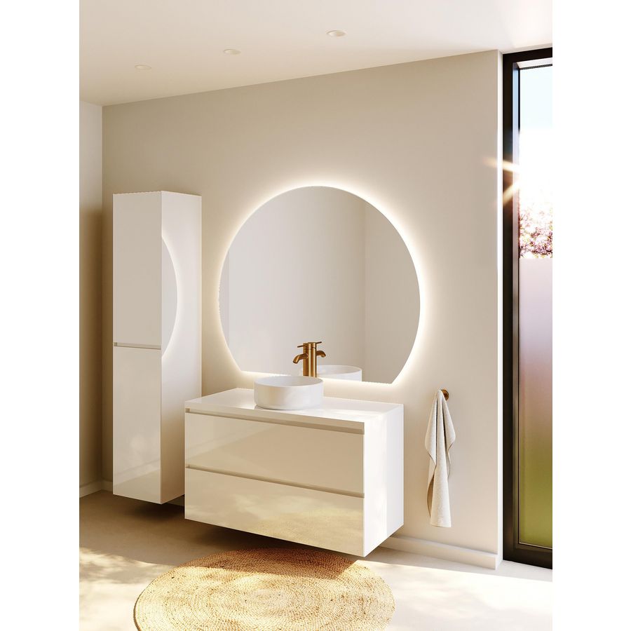 Counter Top+BC SPR-UP_46 100 +bowl glossy white