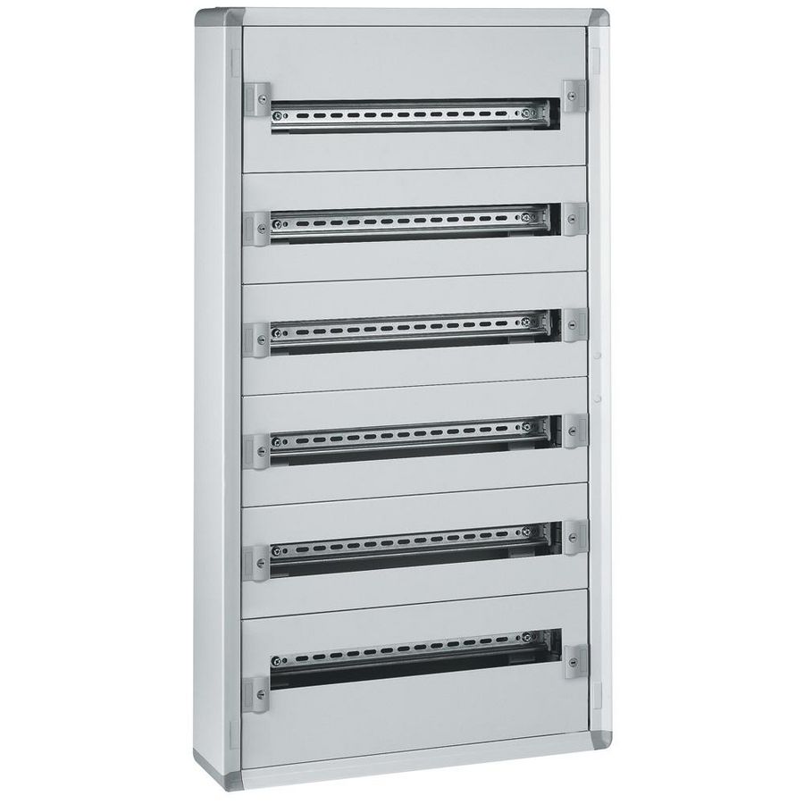 Behuizing wand metaal staal 6 rijen 144 mod. XL3 160