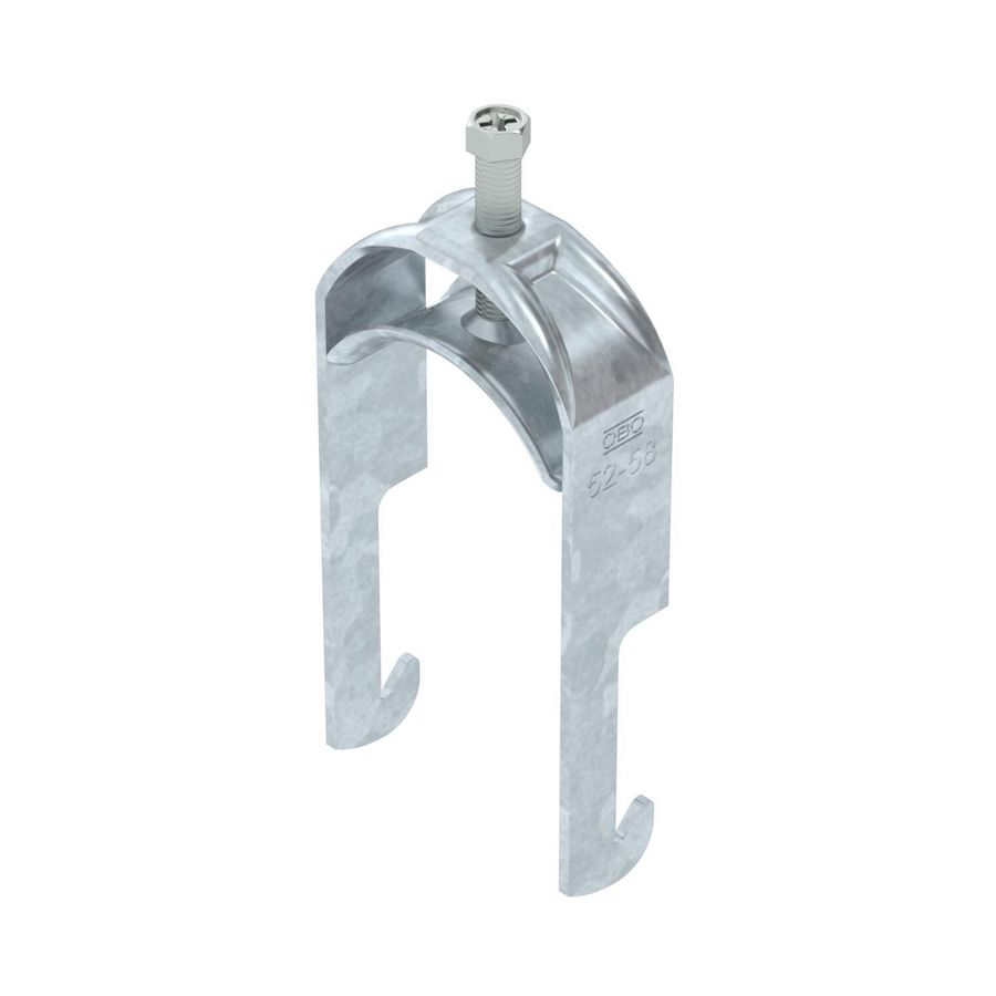 Beugelklem 2056 52-58mm staal thermisch verzinkt VVE=50