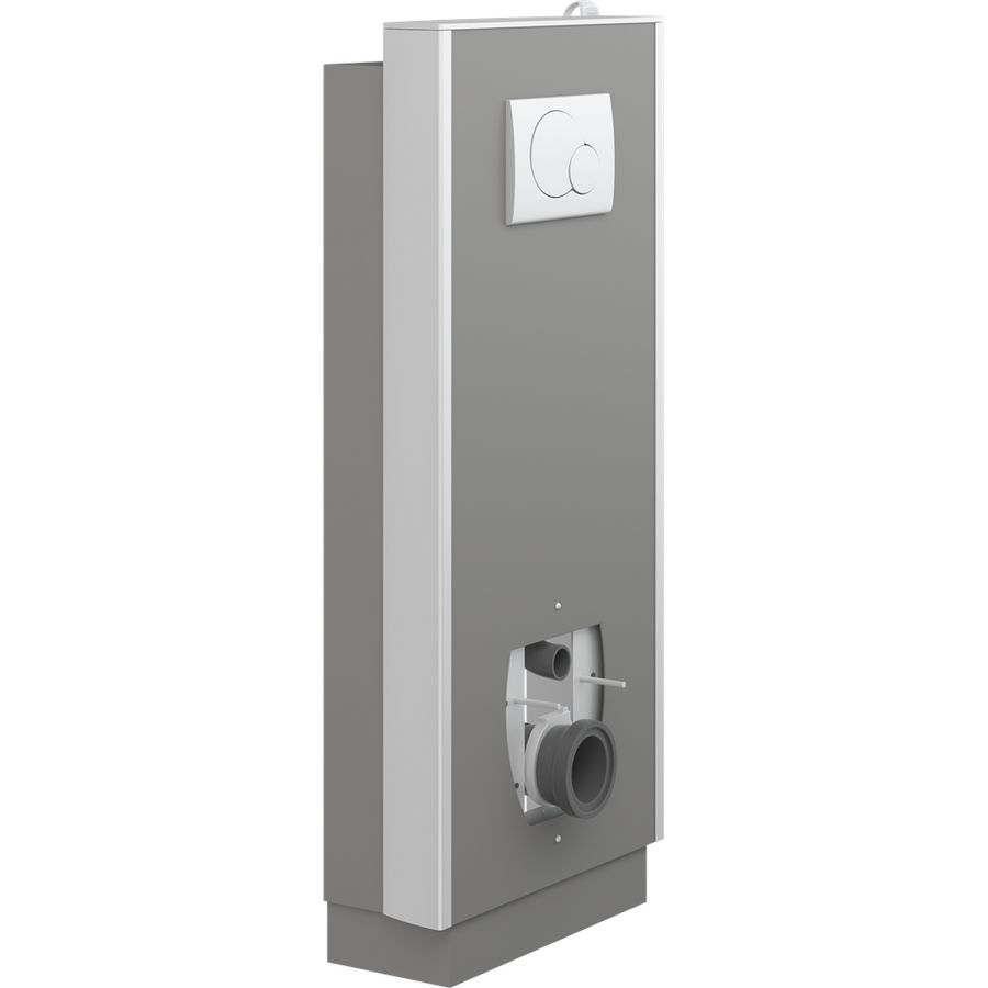 Toiletsysteem vloer elektr+afstandsbed SELECT TL1 antraciet