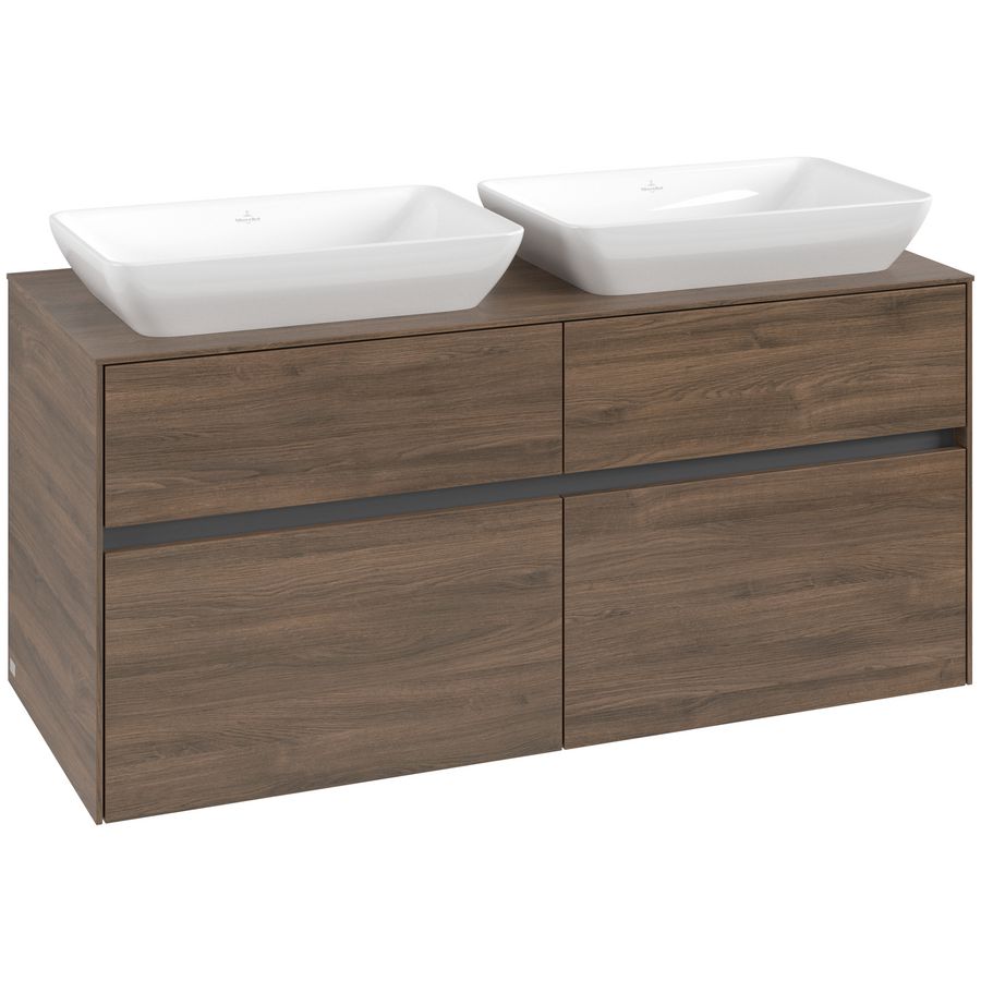 Wastafelonderkast Collaro 1200x548x500mm Ariz.Oak C11500VH