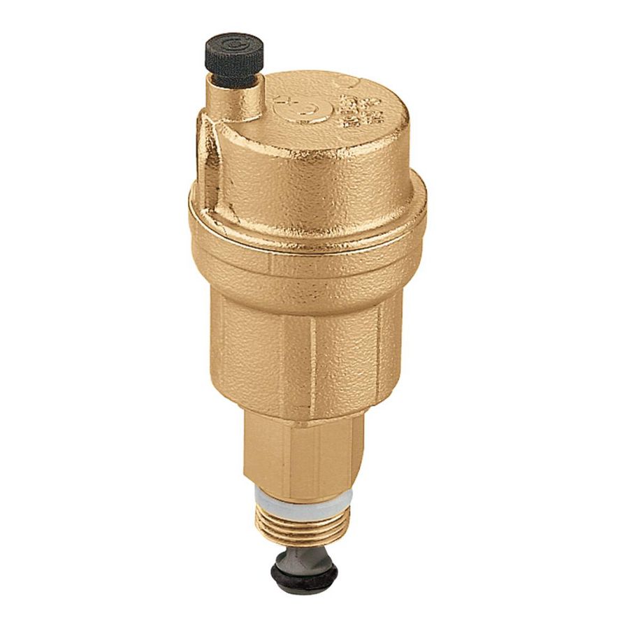 Automatische ontluchter Robocal 3/8" chroom + afsl.klep