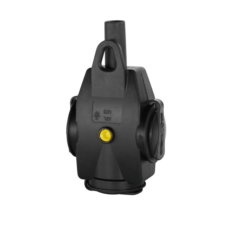 Hangkoppeling 3-voudige rubber Franse/Belg. Standaard VVE=5