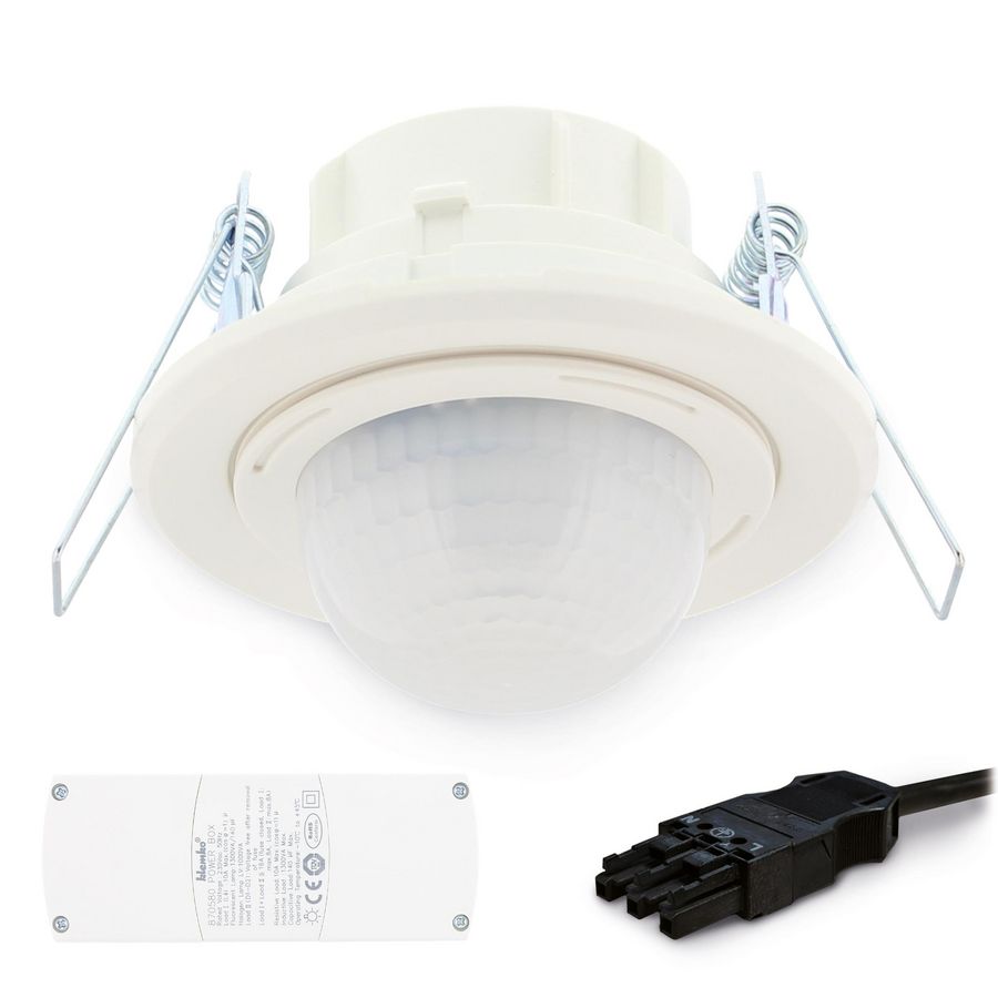 Aanwezigheiddetector Plafond PIR 2300W 10M 80m² Winsta