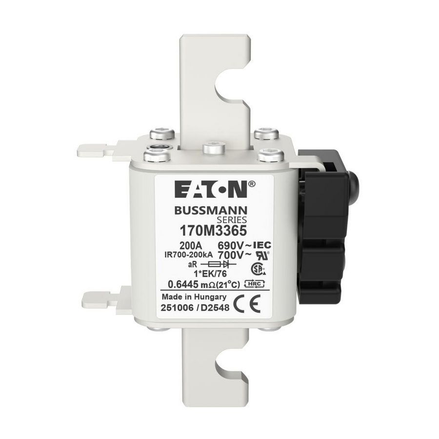 Zekering h. snelheid 200A AC 690V 200kA compact 1 45x VVE=3