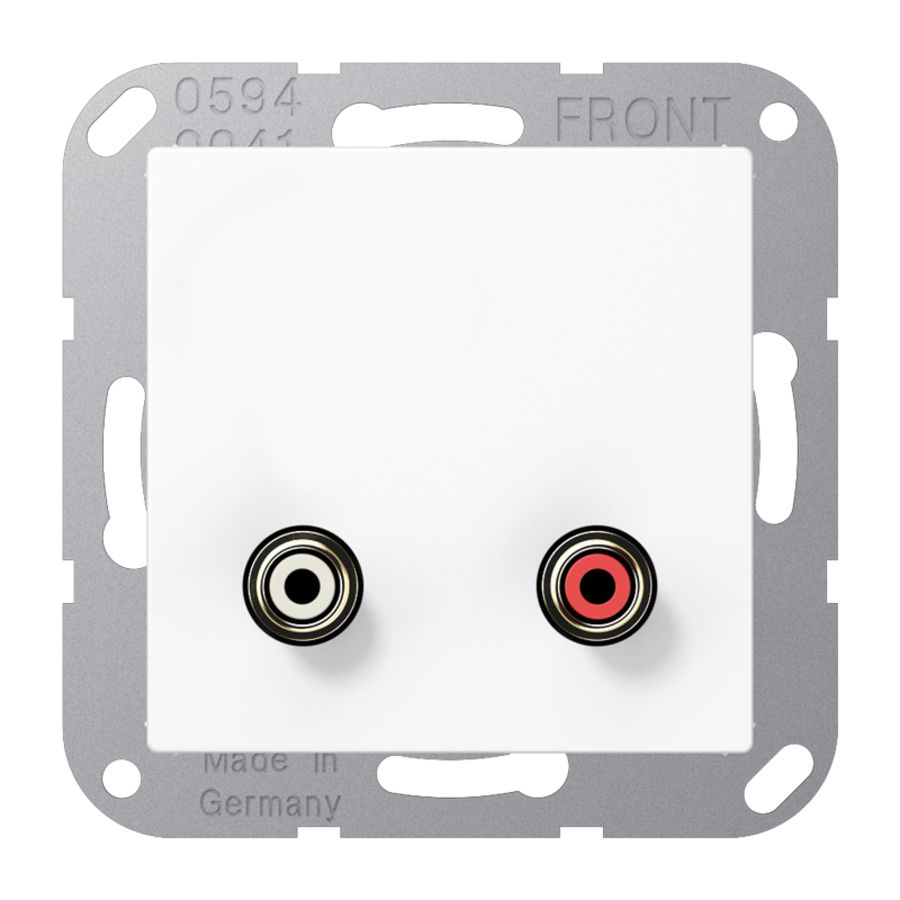 Afdekking AS500 alpen wit Cinch Audio