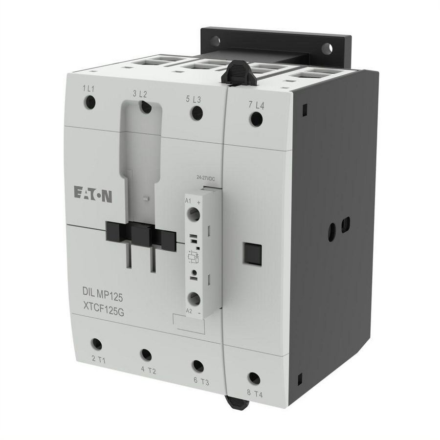 Magneetschakelaar DILMP125(RDC24) (24-27VDC) 125A AC1 4-polig