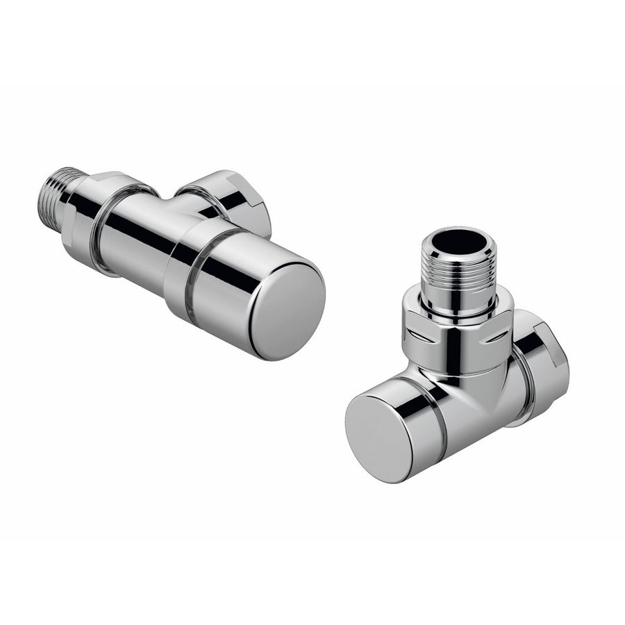 Kranenset type D - set verkeerd haaks - verchroomd 838958