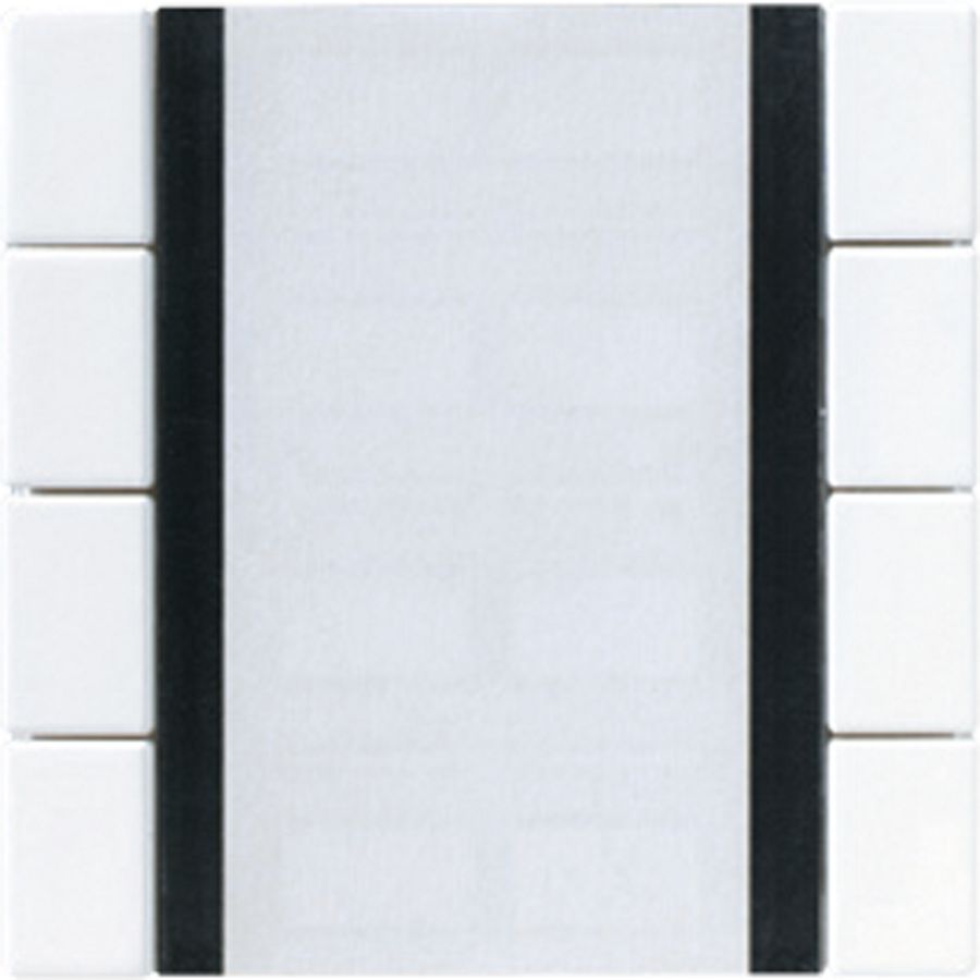 Tastafdekking A/AS lichtscene alpinwit KNX VVE=10