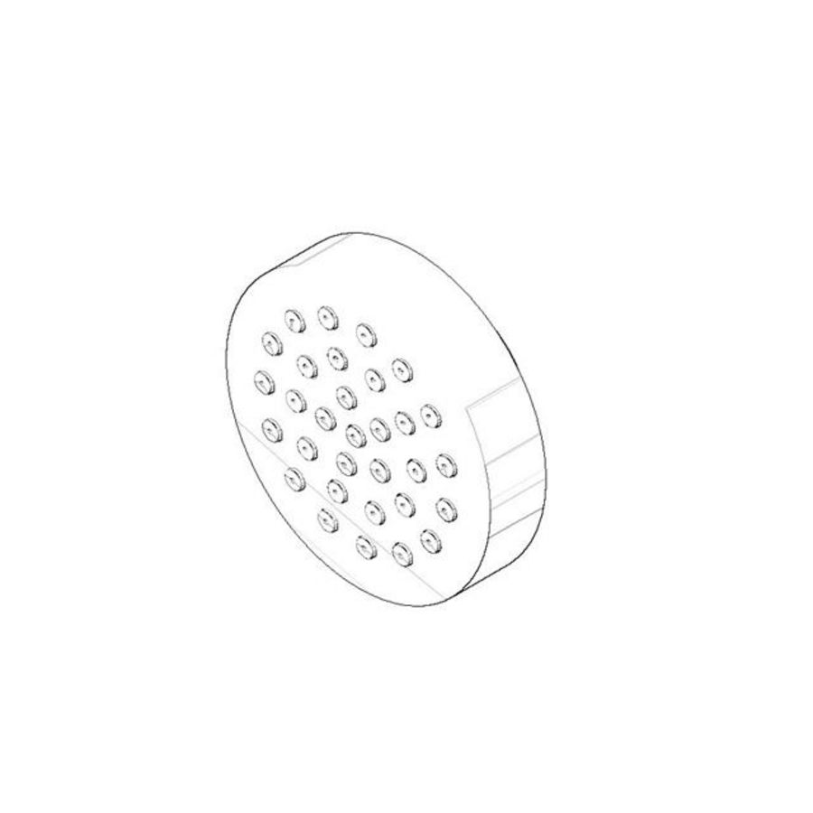 Spray gezicht v. zijdchs 55x12mm D Plt gebor 90120502700-99