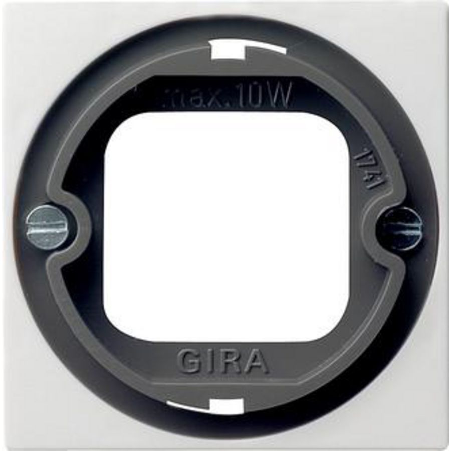 Afdekking bajonet lichtsig. System 55 zuiver wit