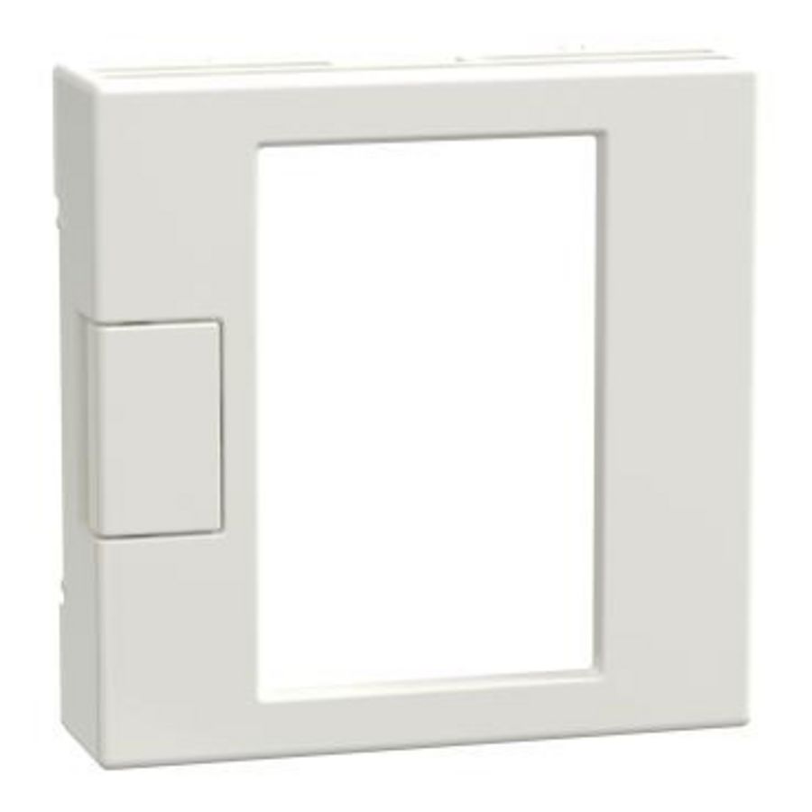 Afdekplaat Merten System m thermostaat aanraakscherm polar