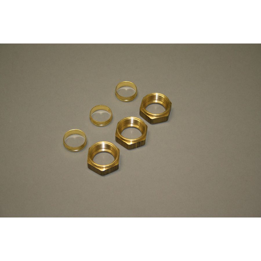 Set a 3st. Wartelmoer + knelring 22mm hon 75882