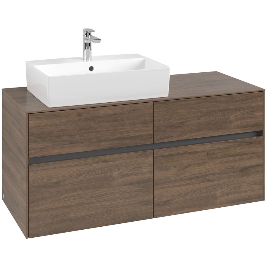 Wastafelonderkast Collaro 1200x548x500mm Ariz.Oak C12900VH