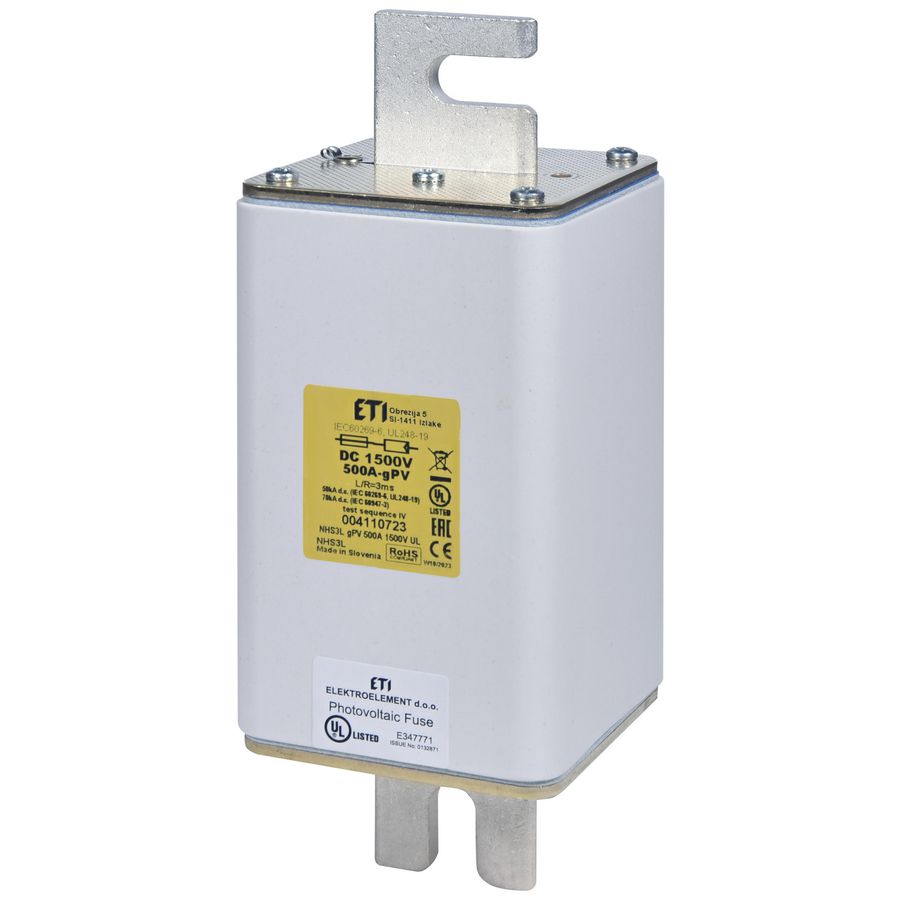 Zekering NHS3L gPV 350A/1500V UL 4110636