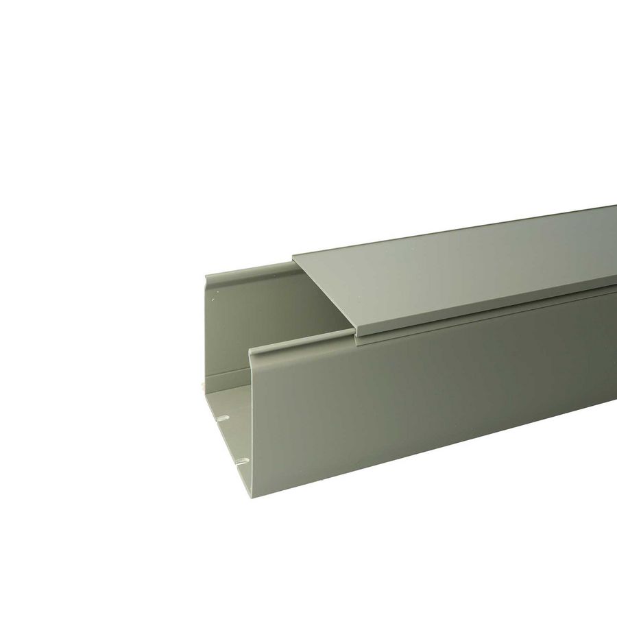 Lengte a 2m. Leidingkanaal KLK 120x80 kabelk. RAL7030 VVE=8