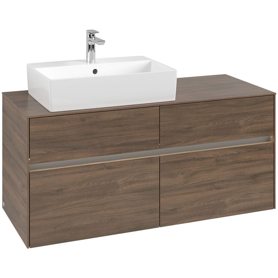 Wastafelonderkast Collaro 1200x548x500mm Ariz.Oak C129B0VH