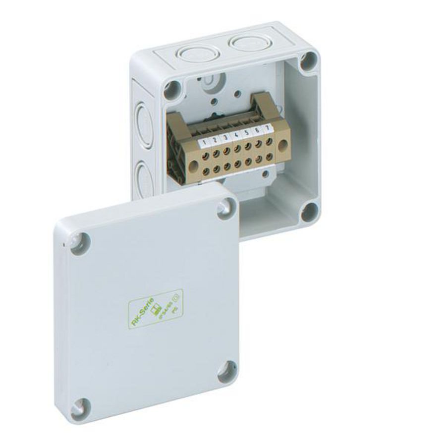 Rijenklemmenbehuizing IP54/IP66 aderdoorsn. 60640401