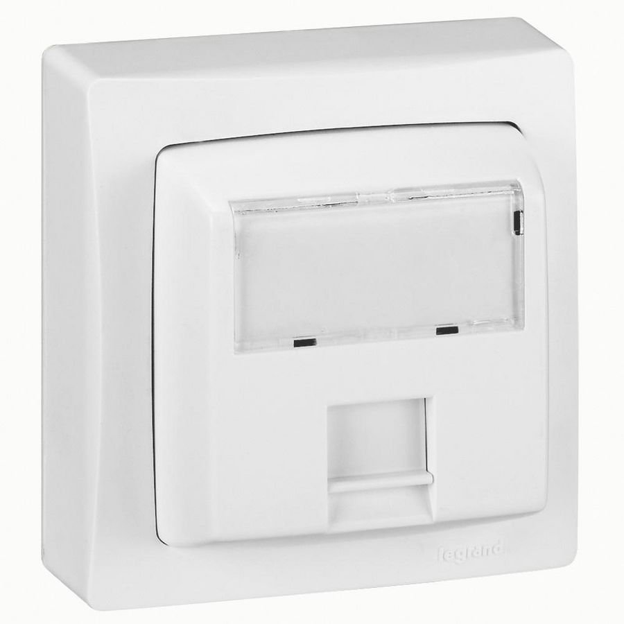 Informatica contactdoos RJ45 UTP compleet Oteo VVE=10