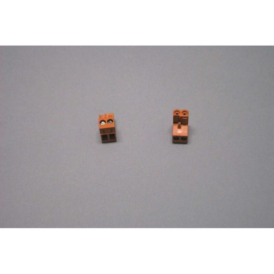 Aansluitklem oranje 73777