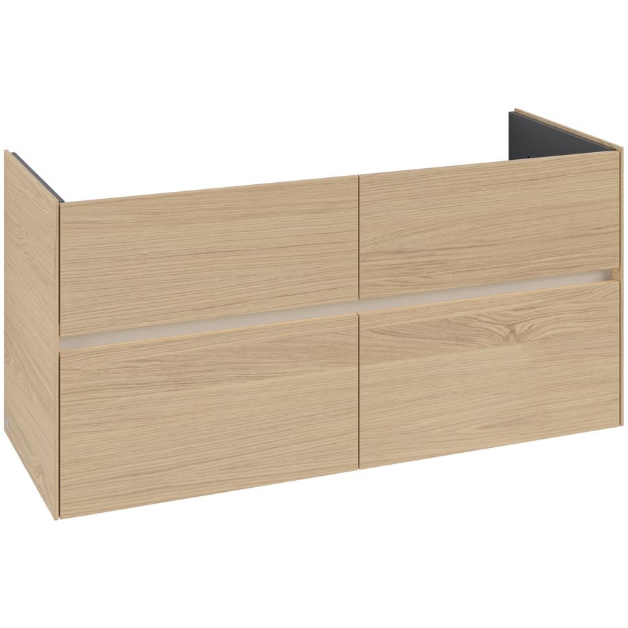 Wastafelonderkast Collaro 1261x610x480mm Nord.Oak C147B0VJ
