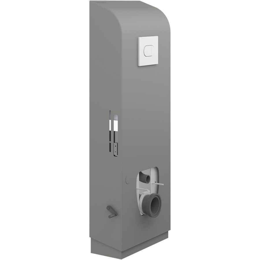Toiletsteun wand douche-wc handm+zwendel SELECT TL4 antraciet