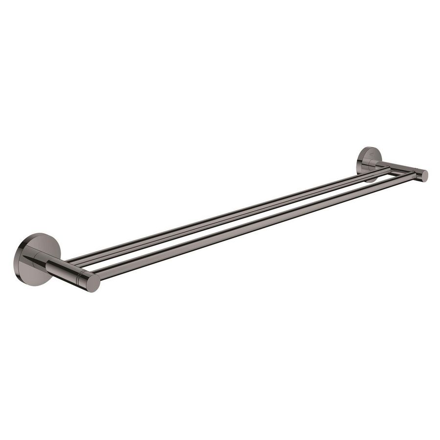 Essentials handdoekhouder hard graphite (donker grijs)