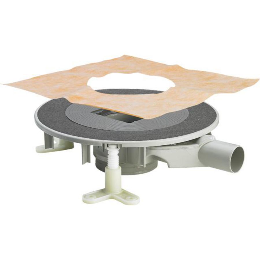 BasisDN50 kunststof/grijs