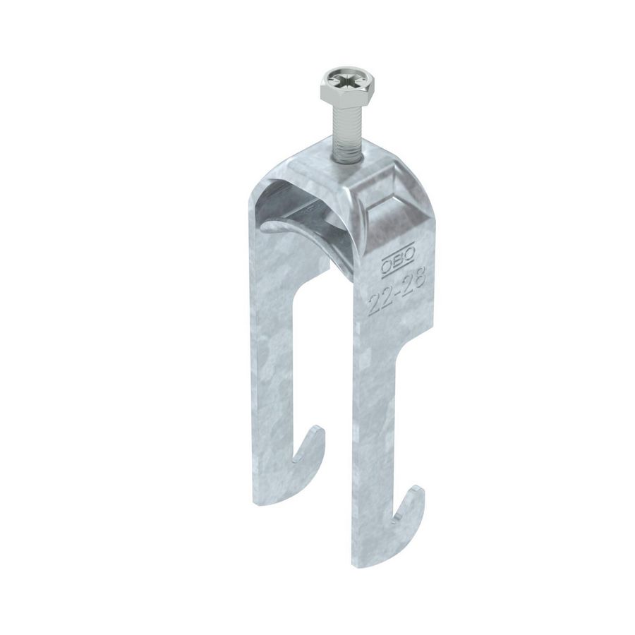 Beugelklem 2056 22-28mm staal thermisch verzinkt VVE=100