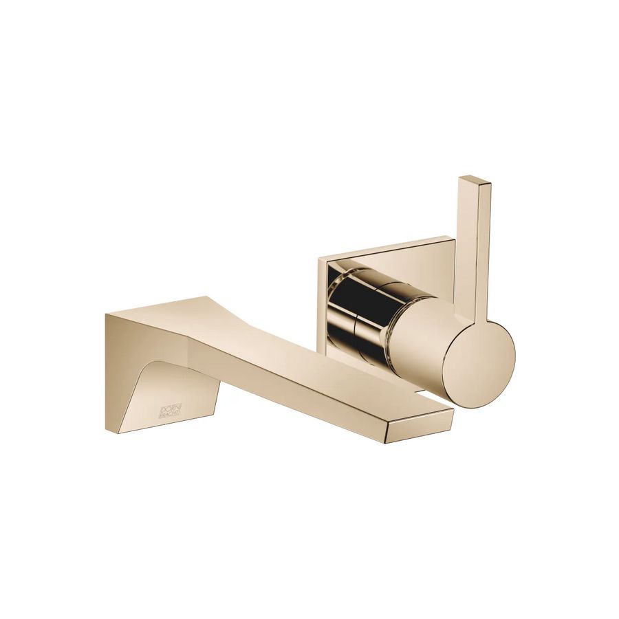 CL.1 Eengreeps wandmengkraan z.afvoer. Champagne (22kt Goud)
