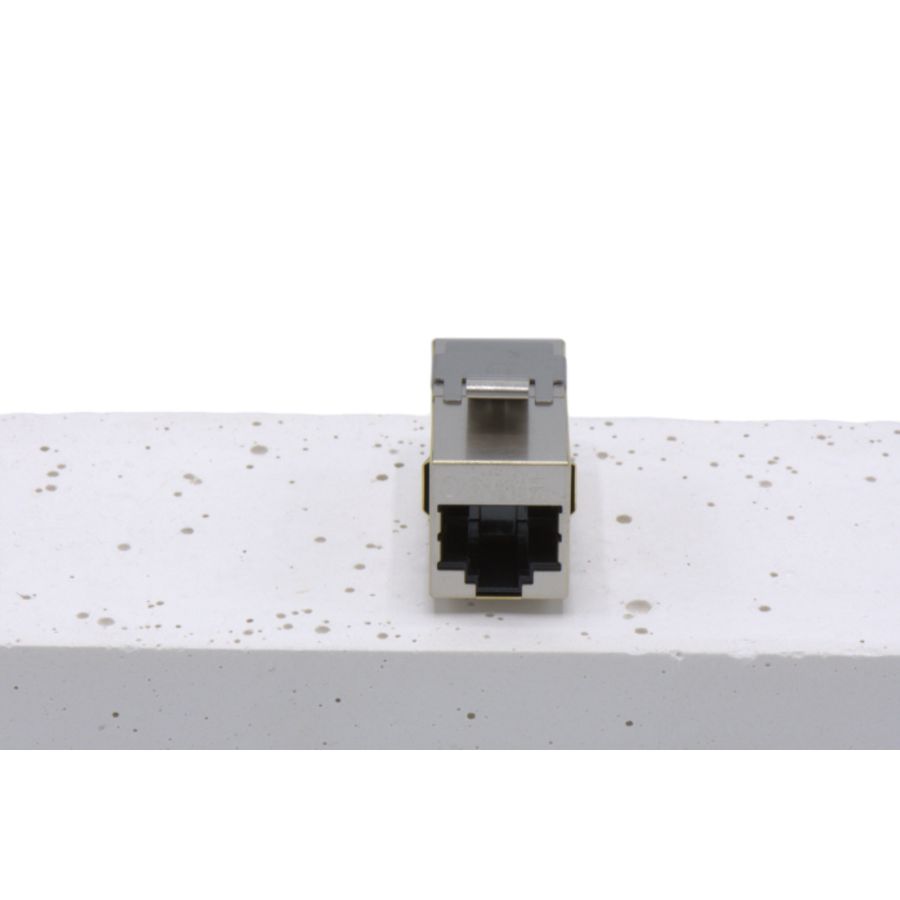 Paneel koppelstuk CAT6A v.v. metalen bevestiging