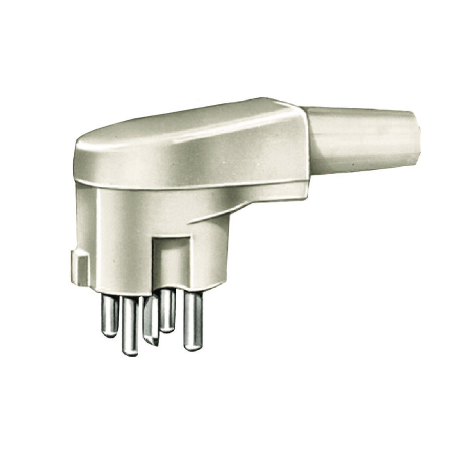 Stekker PERILEX L-vormig 25A wit