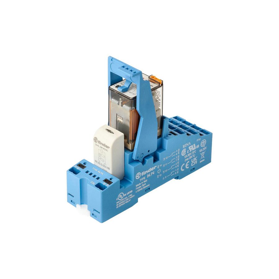 Interfacerelais push-in-aansl. 4 wisselcontacten 7A 24V AC