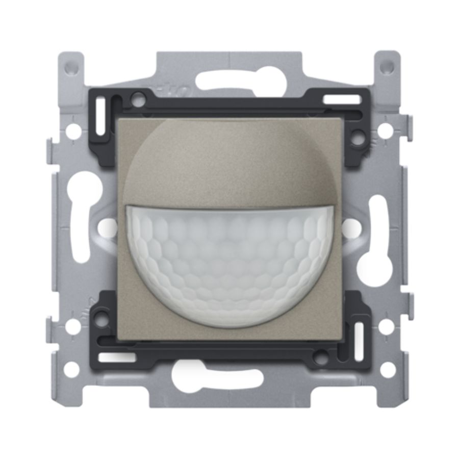 Bewegingsmelder 230V 8m 180gr. wanddetector inb.doos bronze