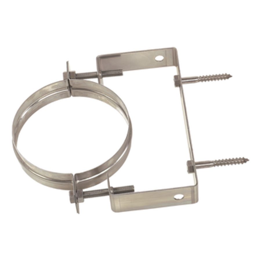 Rolux buitenwandsysteem muurbeugel concentrisch 60/100 pp/inox