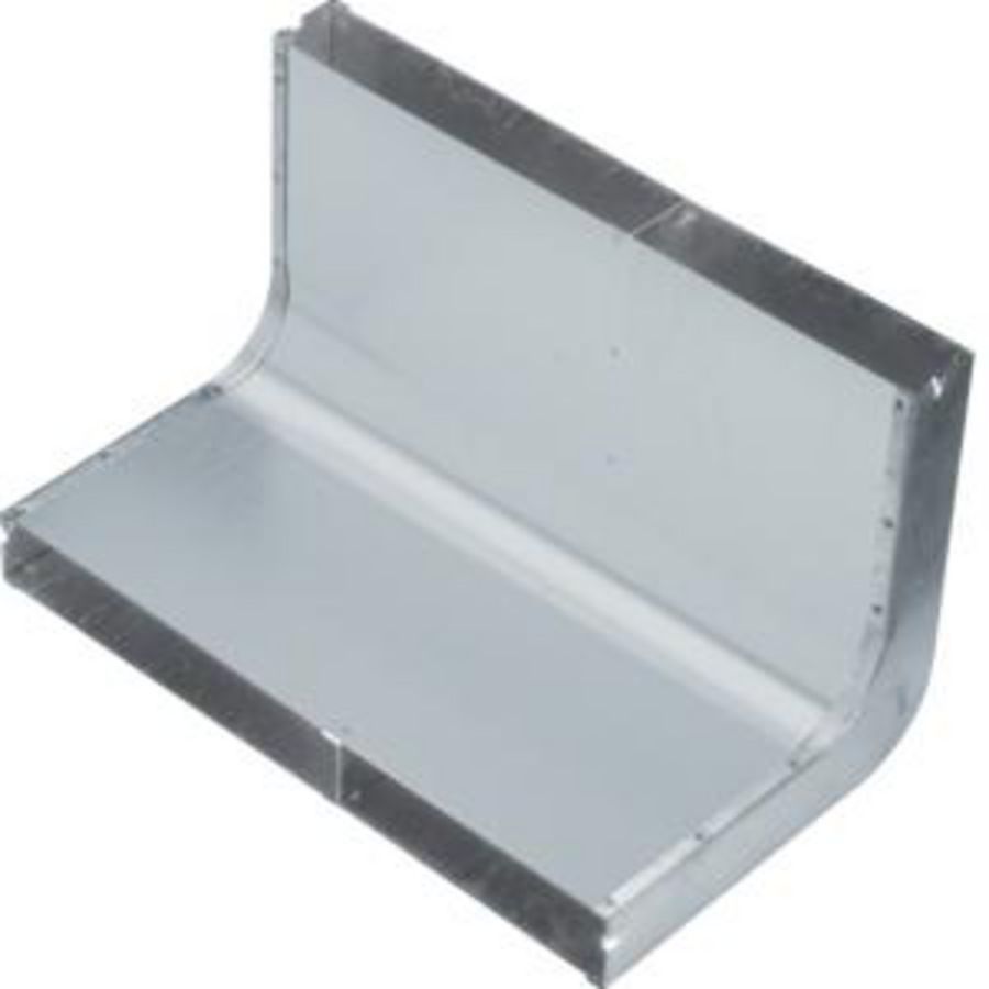 Stijgstuk 2-compartimenten voor UK 340x38mm staal