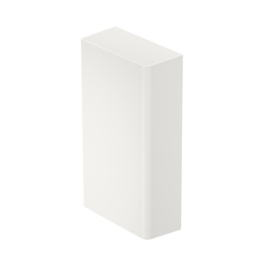 Eindstuk SIGNA BASE 70x130 9010 34x137x73 polycarbonaat