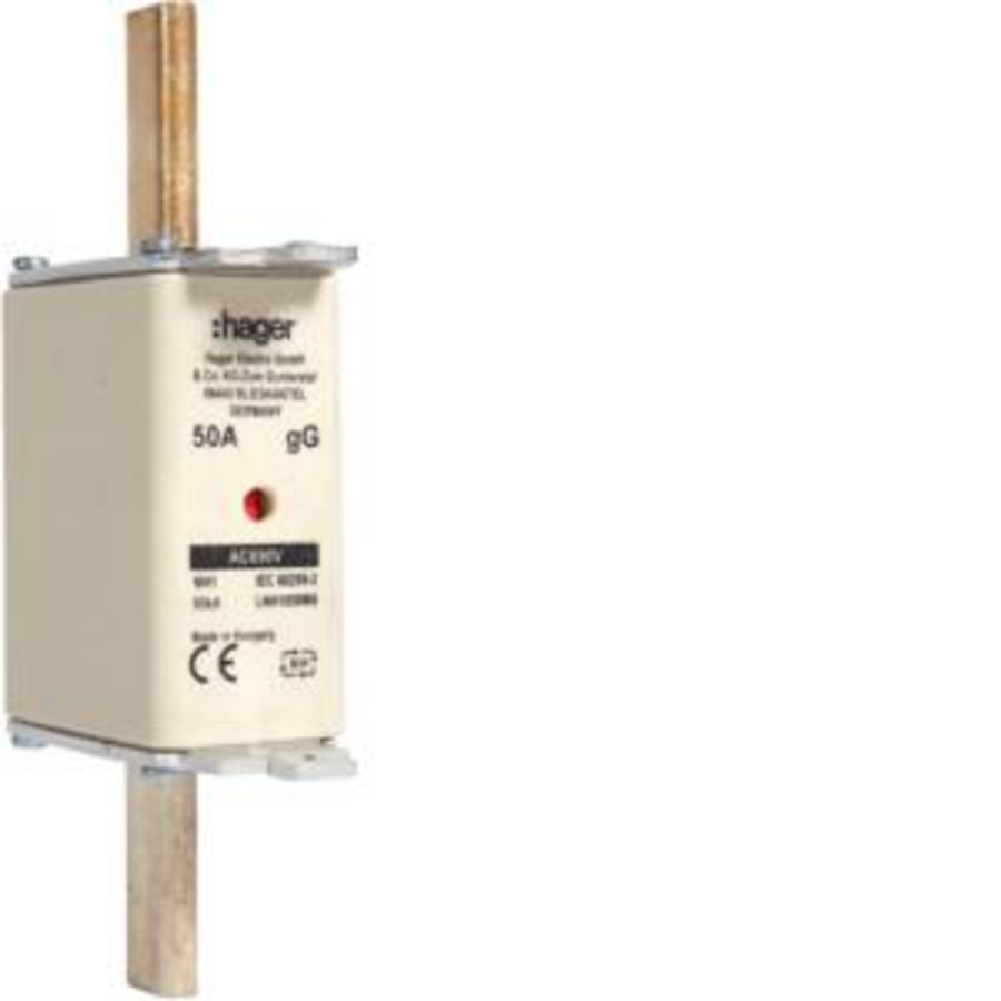 Mespatroon NH1 50A 690V gG combimelder VVE=3