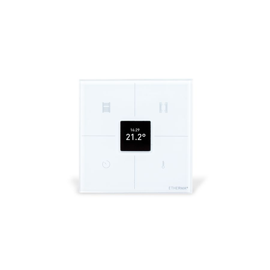 eTOUCH HYBRID Inb. Thermost. Touchpad Weekpergr. 18-25gr.C 1