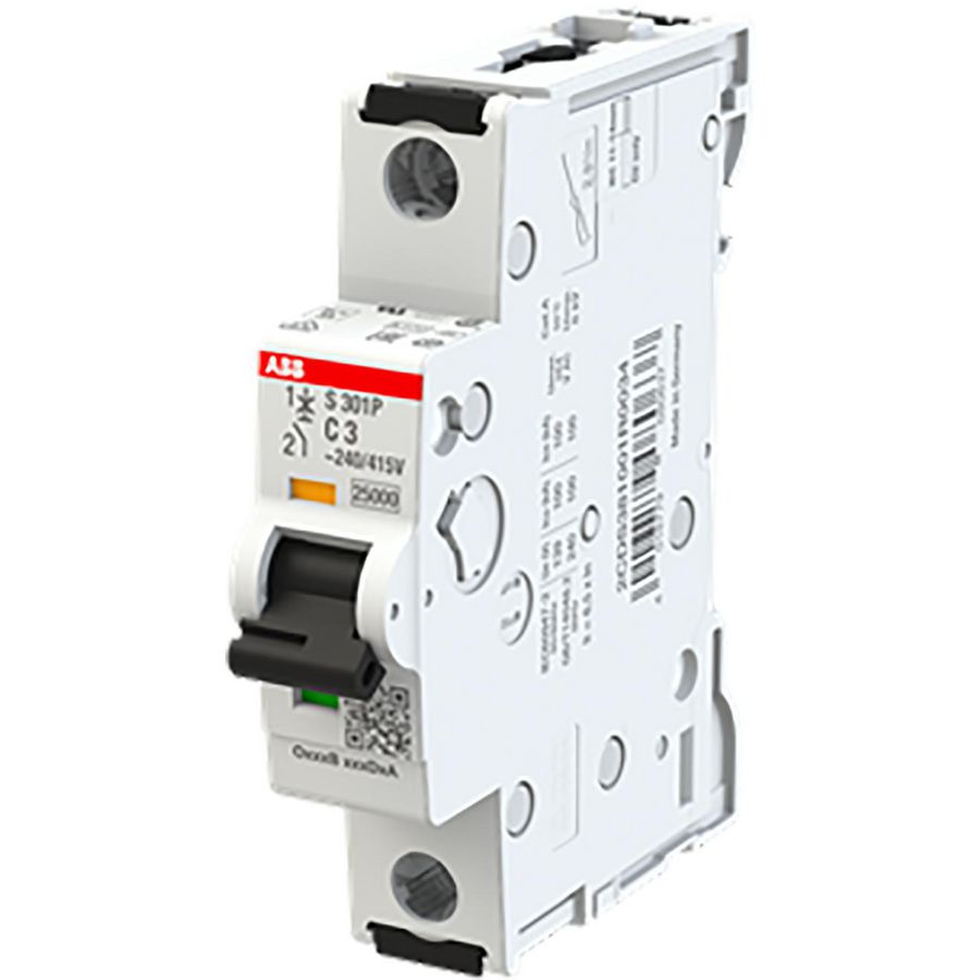 Installatieautomaat 25kA 1P C-karakteristiek 3A