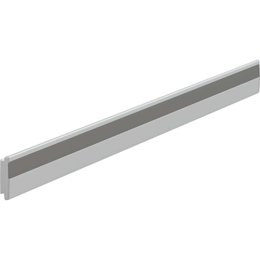 Wandrail 1500mm afdekplaat antraciet horiz montage PLUS