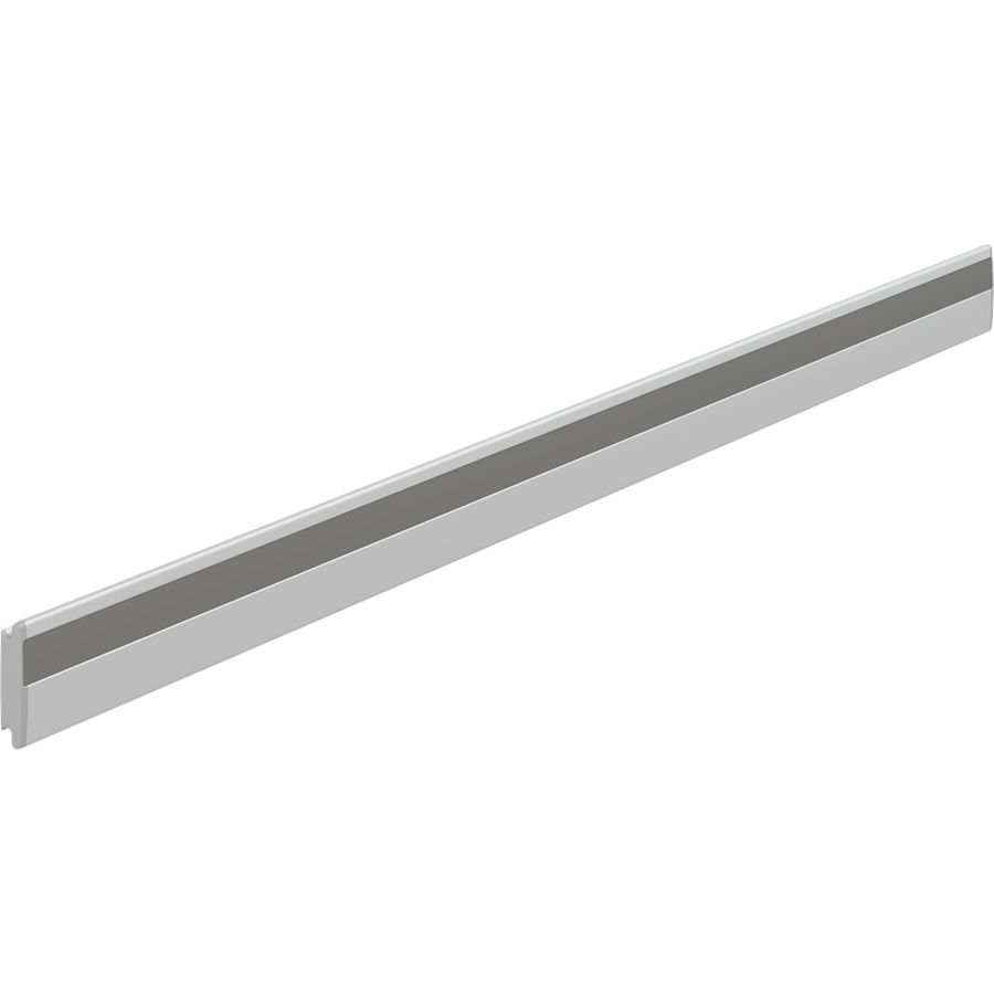 Wandrail 2100mm afdekplaat antraciet horiz montage PLUS