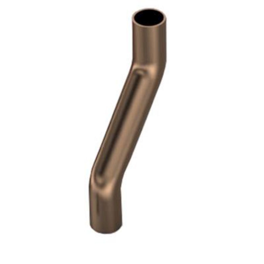 Aansluitbuis voor TBE-IVC / Ø15mm koper sprong 30mm  L=120mm