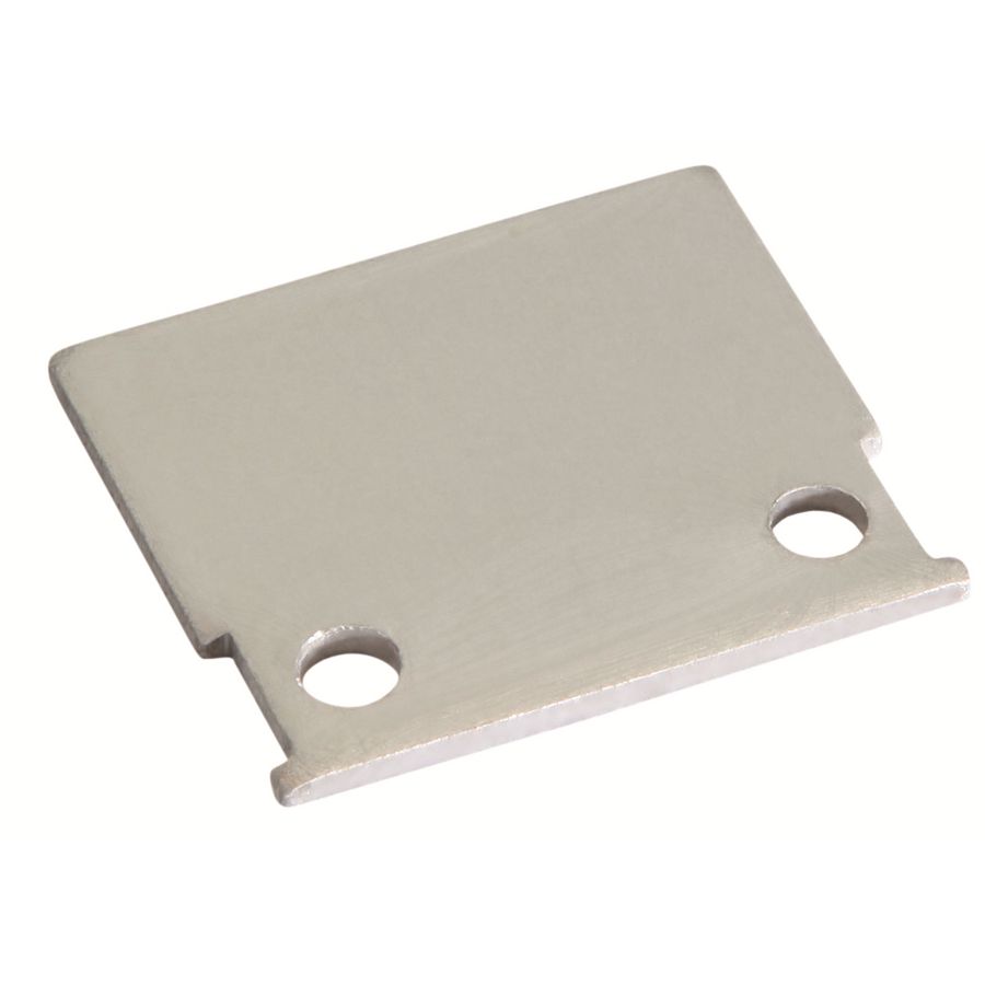 Aluminium EInd kap Vierkant M-LINE laag