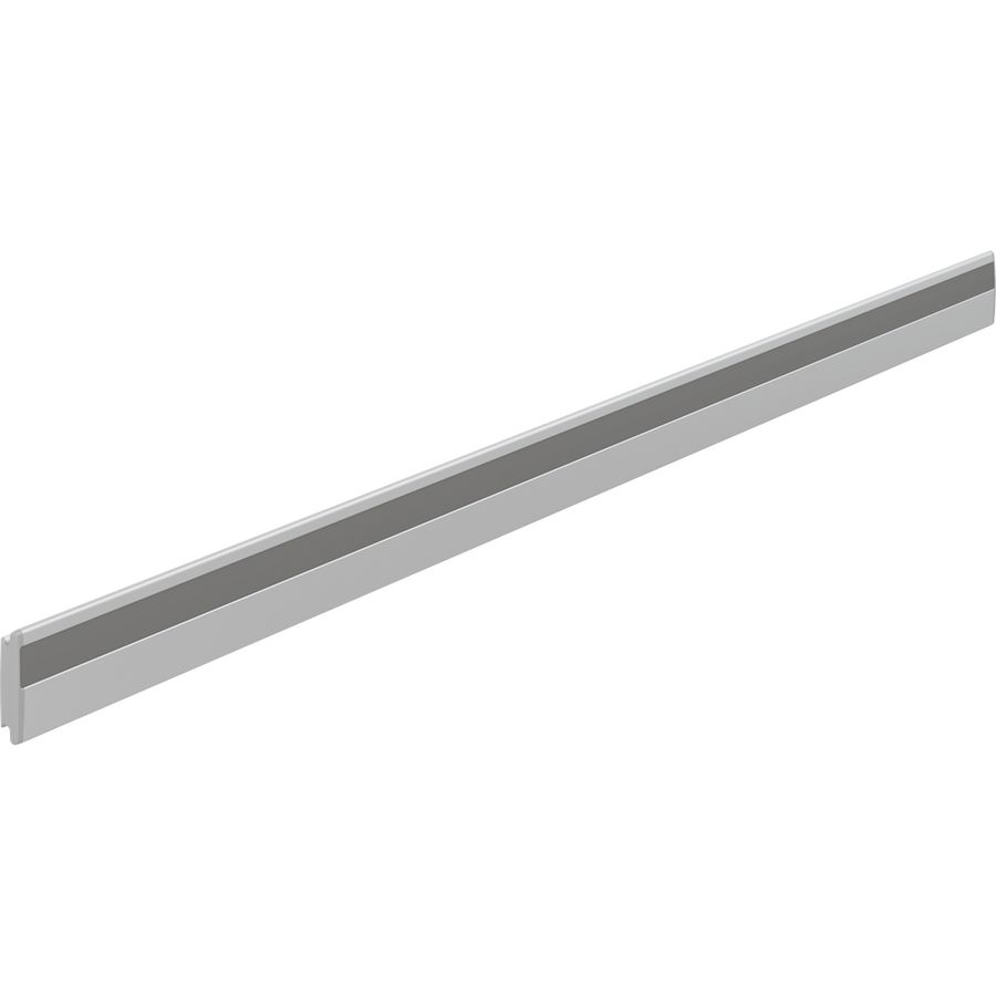 Wandrail 3000mm afdekplaat antraciet horiz montage PLUS