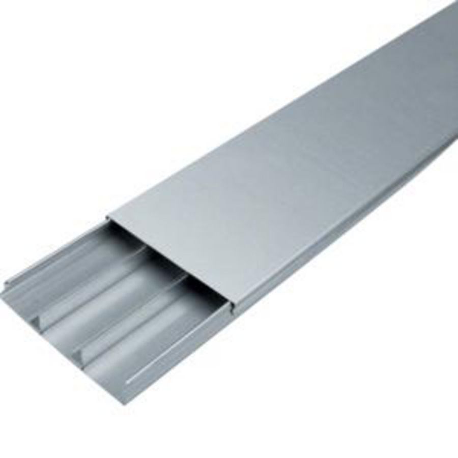 Vloergoot verzonken 3-compartimenten 190x28mm staal VVE=2
