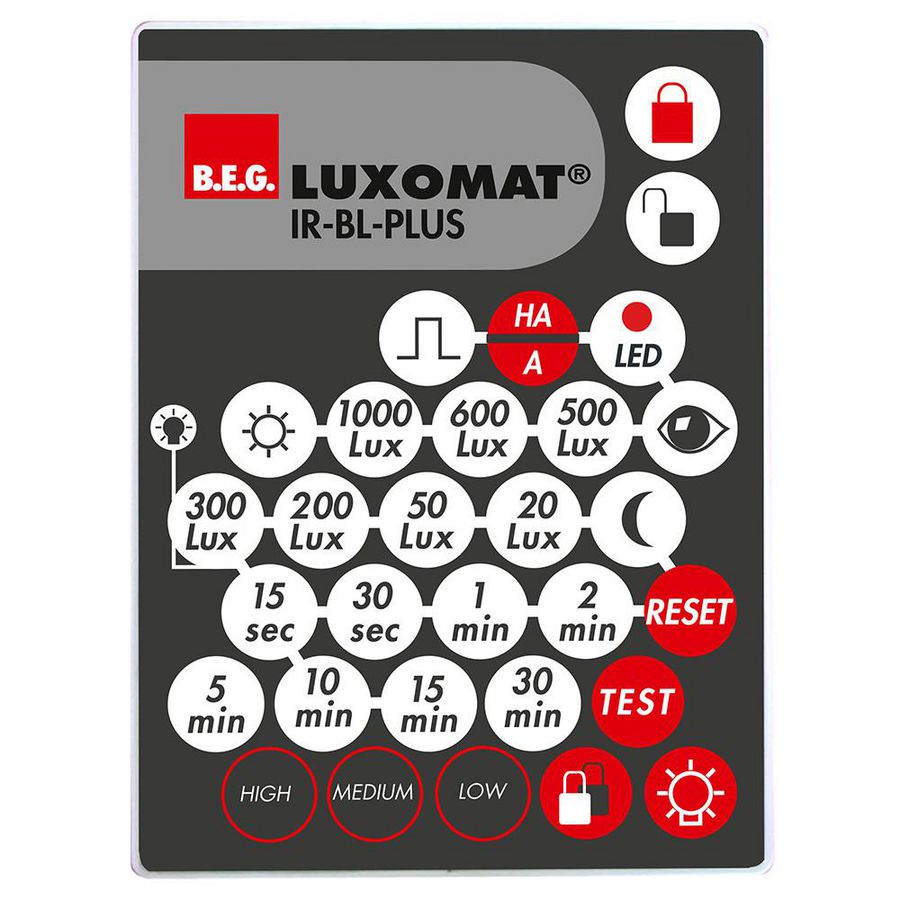 IR afstandsbediening BL-PLUS Plafondmontage -