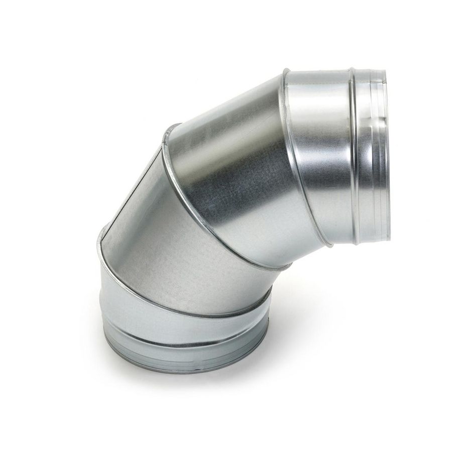 Segmentbocht 90° R=1xd 224 RB 90 zonder rubberafdichting